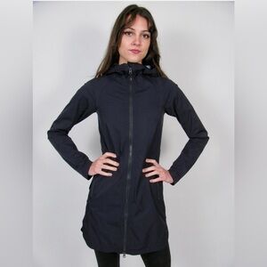 lululemon athletica Black rain coat